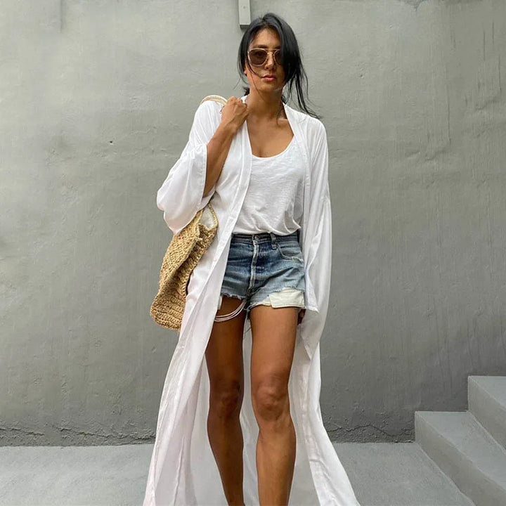 Kimono leggero con laccetti