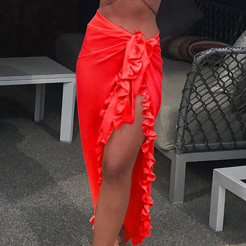 Lunga gonna da spiaggia
