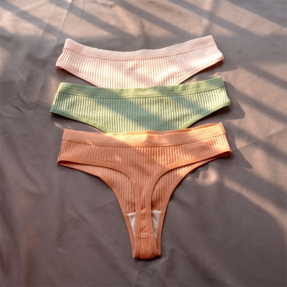 3-pack di mutandine in cotone