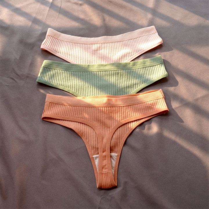 3-pack di mutandine in cotone