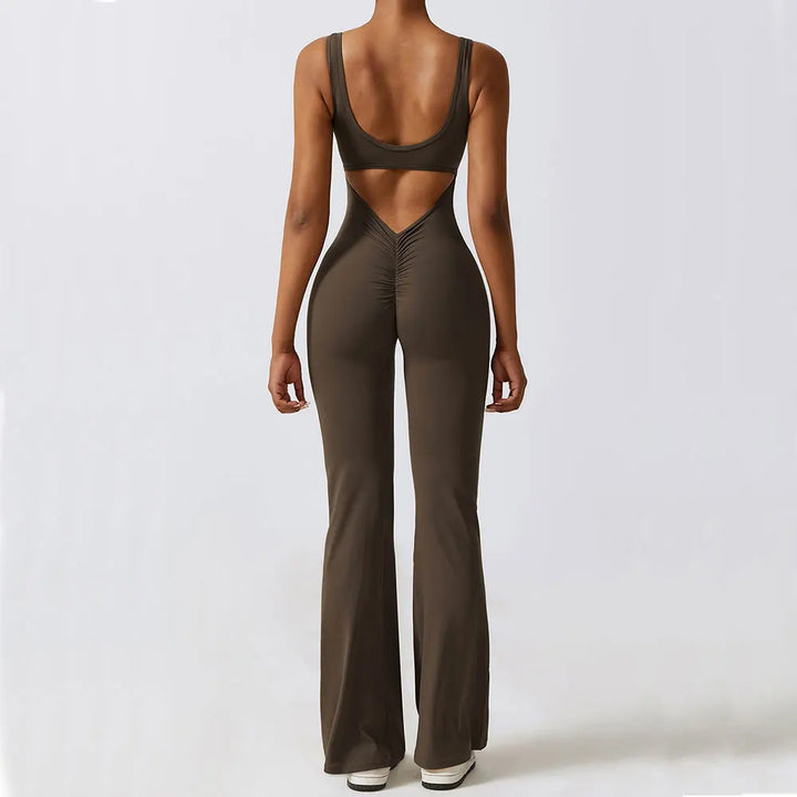 Tuta sportiva con effetto push-up