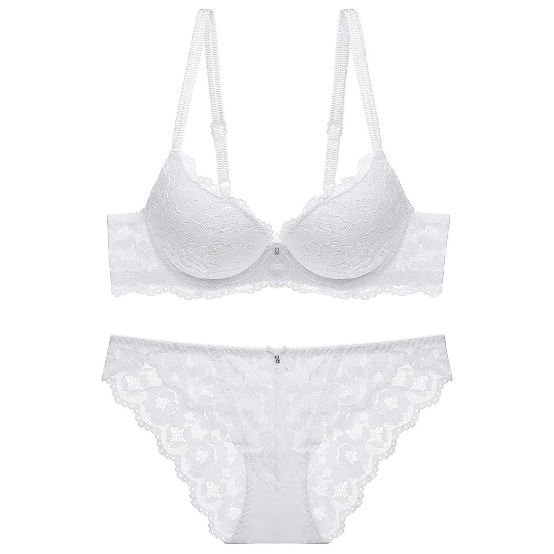 Set intimo in pizzo push-up