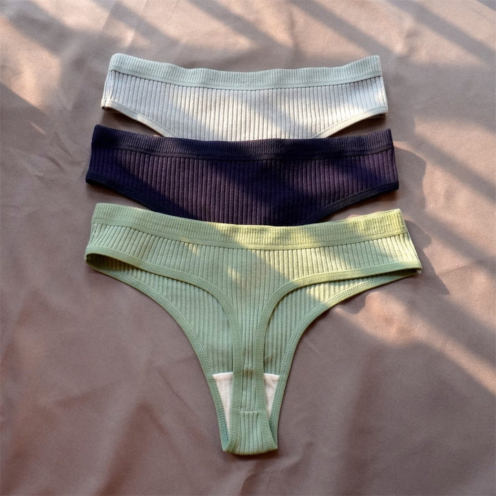 3-pack di mutandine in cotone