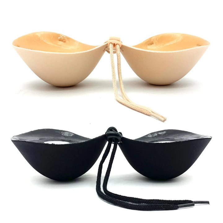 Reggiseno auto-reggente push-up con elastico