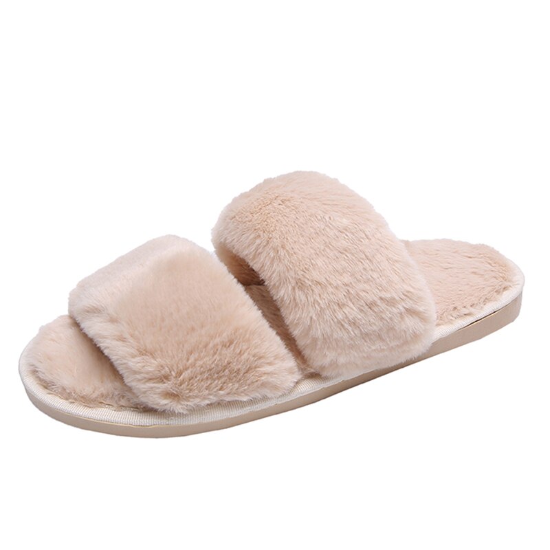 Pantofole con pelliccia