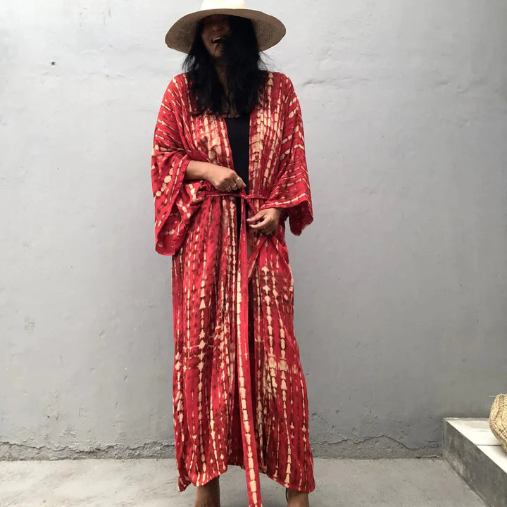 Kimono da spiaggia Tie Dye