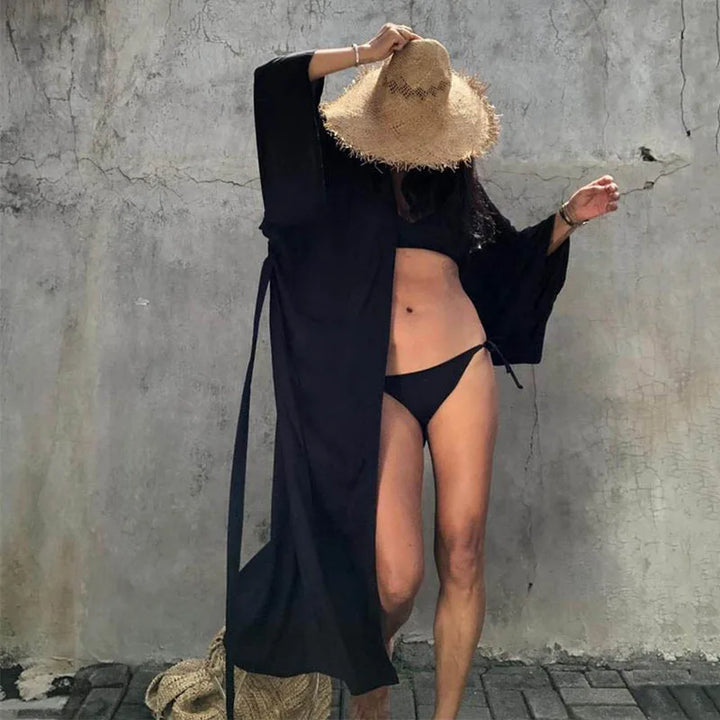 Kimono leggero con laccetti
