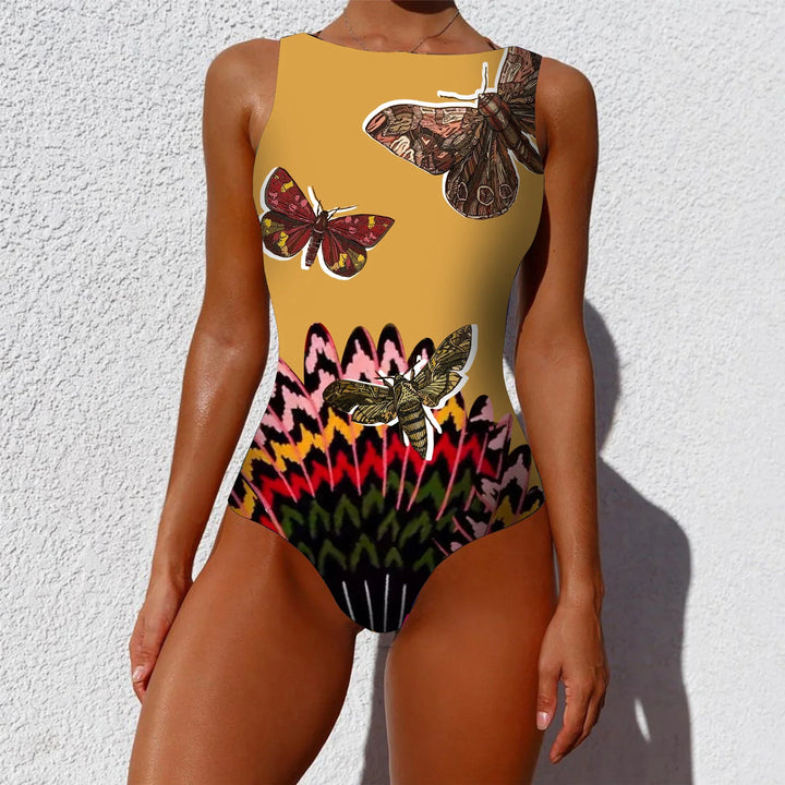 Costume da bagno intero con stampa
