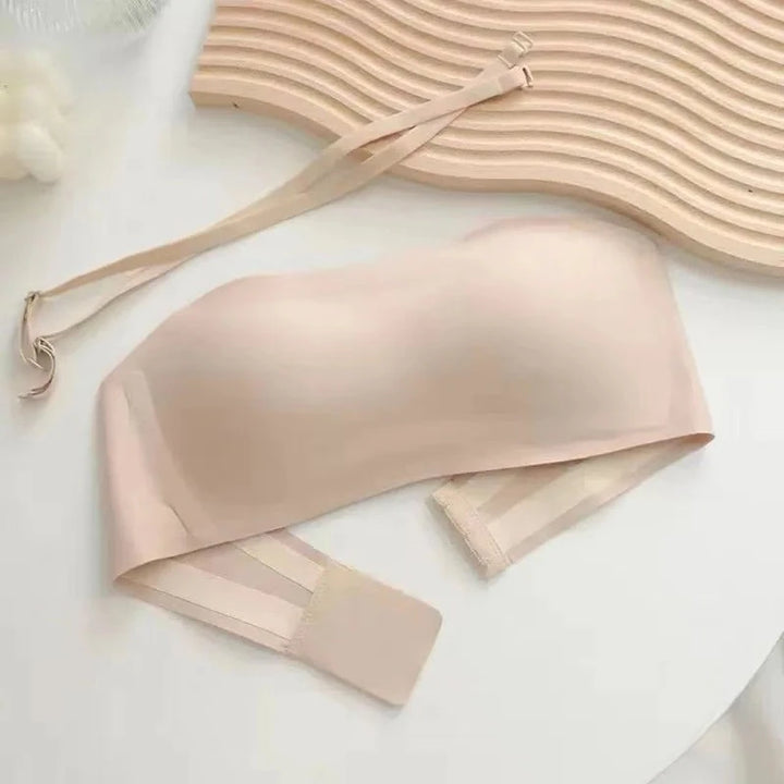 Reggiseno push up a tubo senza cuciture
