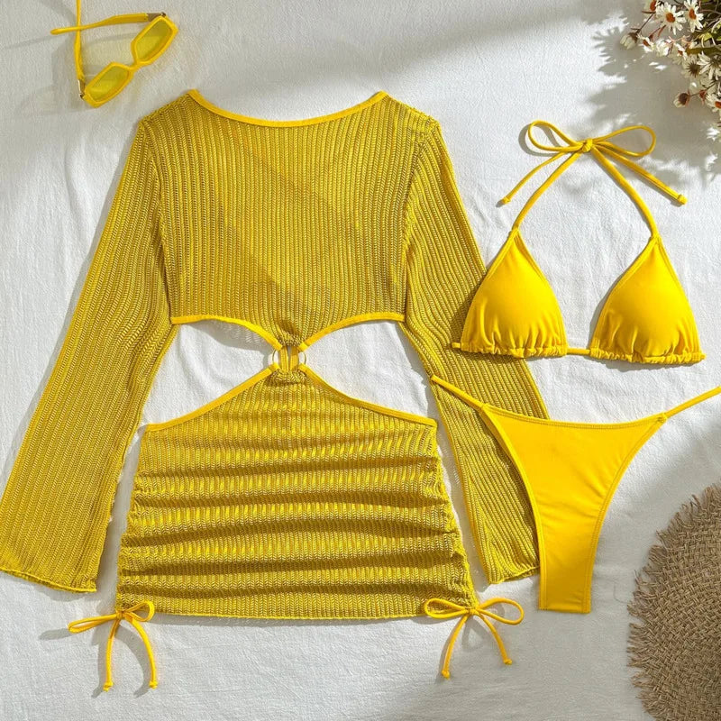 Costume da spiaggia 3 pezzi