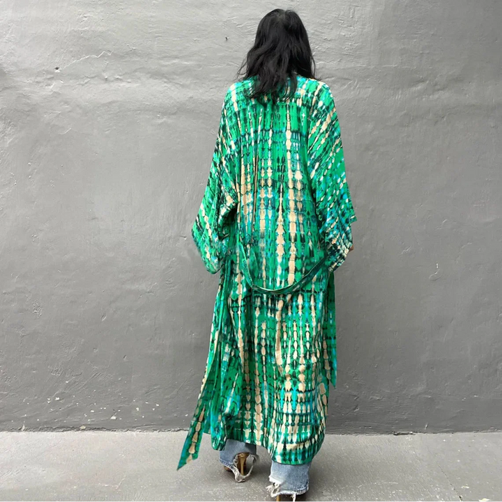 Kimono da spiaggia Tie Dye