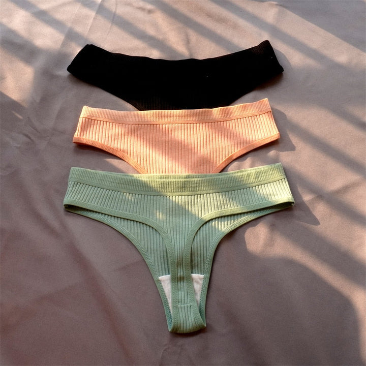 3-pack di mutandine in cotone