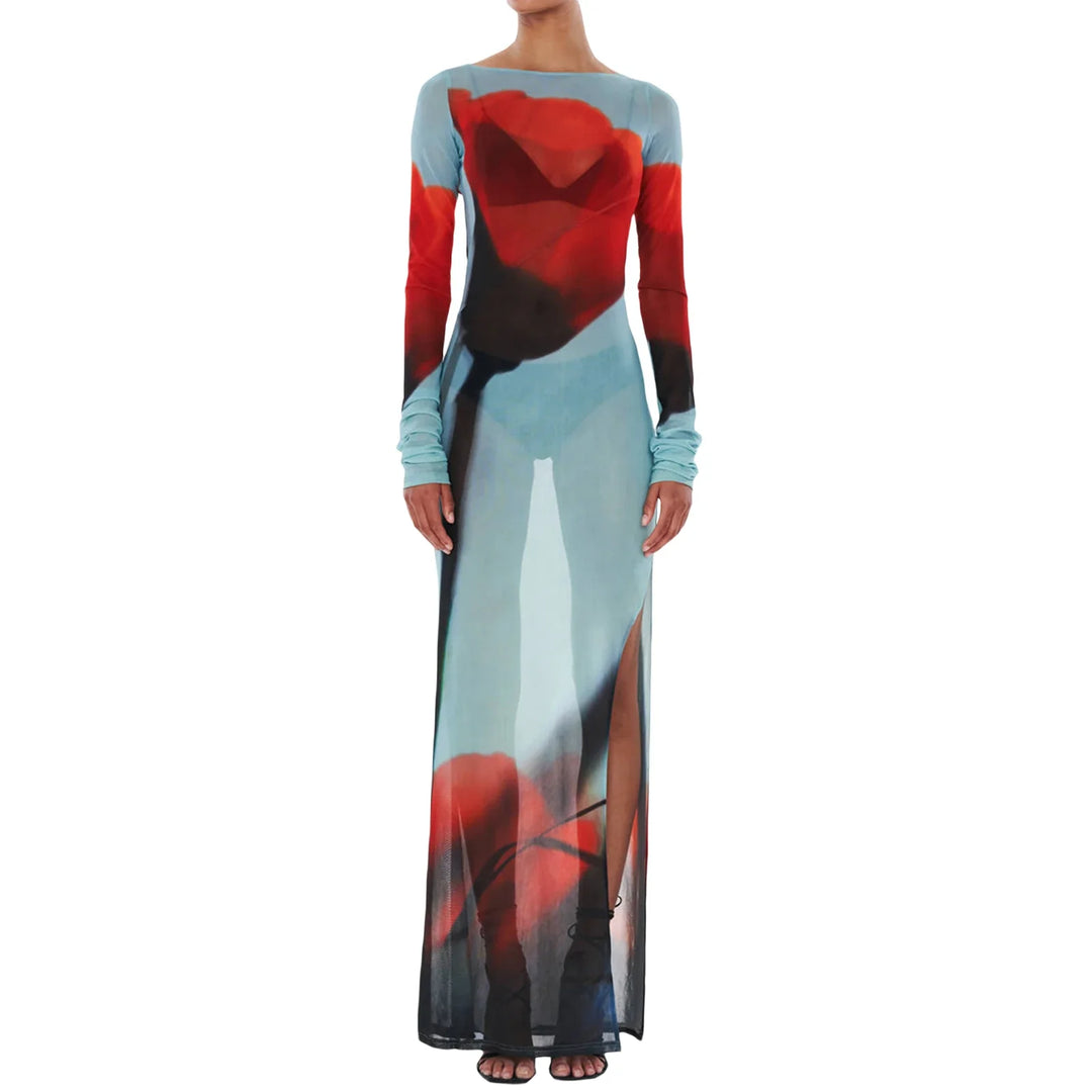 Vestito lungo da spiaggia