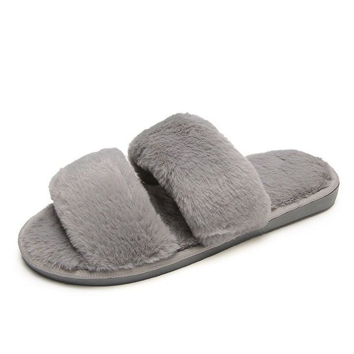 Pantofole con pelliccia