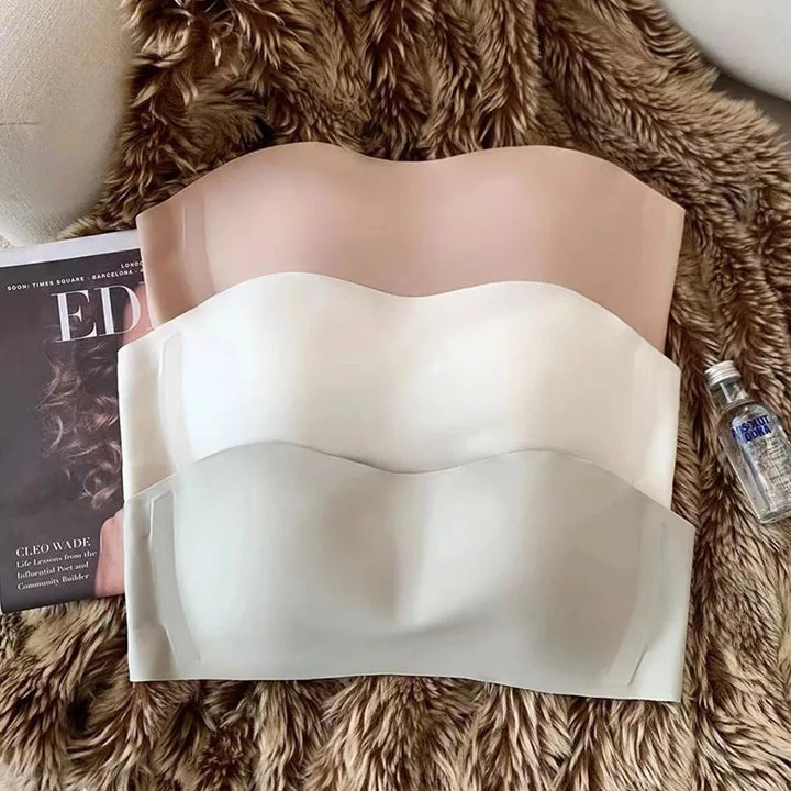 Reggiseno push up a tubo senza cuciture