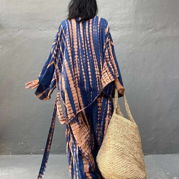 Kimono da spiaggia Tie Dye
