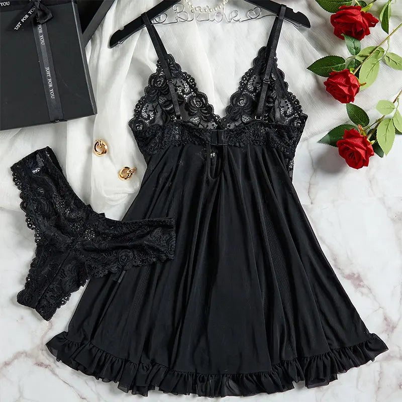 Completo intimo in pizzo