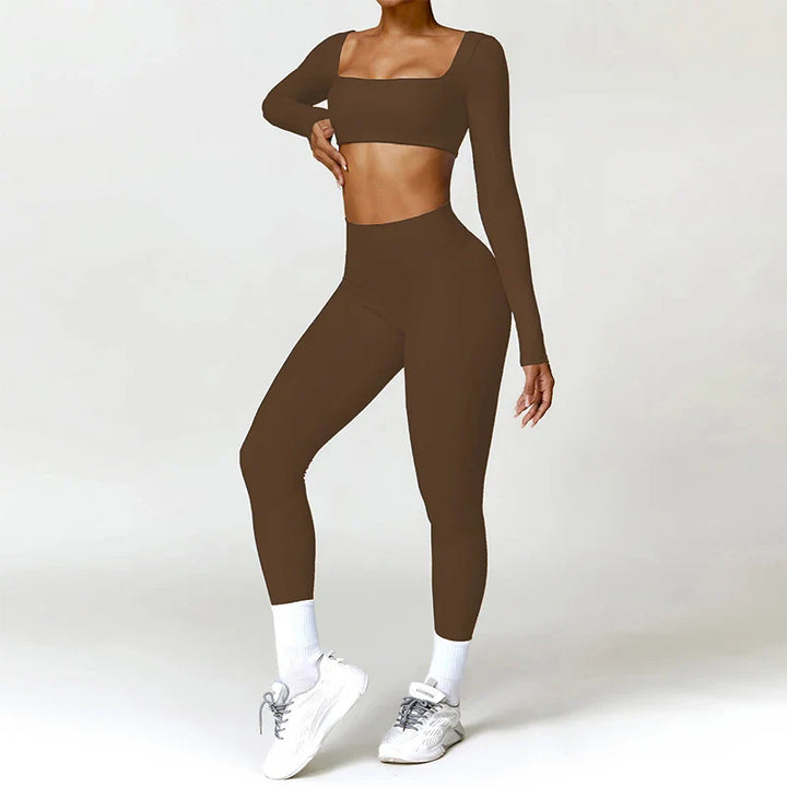 Completo sportivo con manica lunga