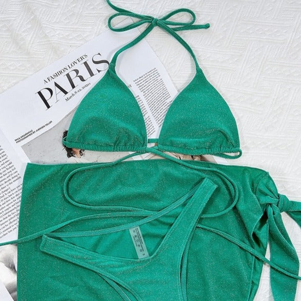 Bikini con pareo coordinato