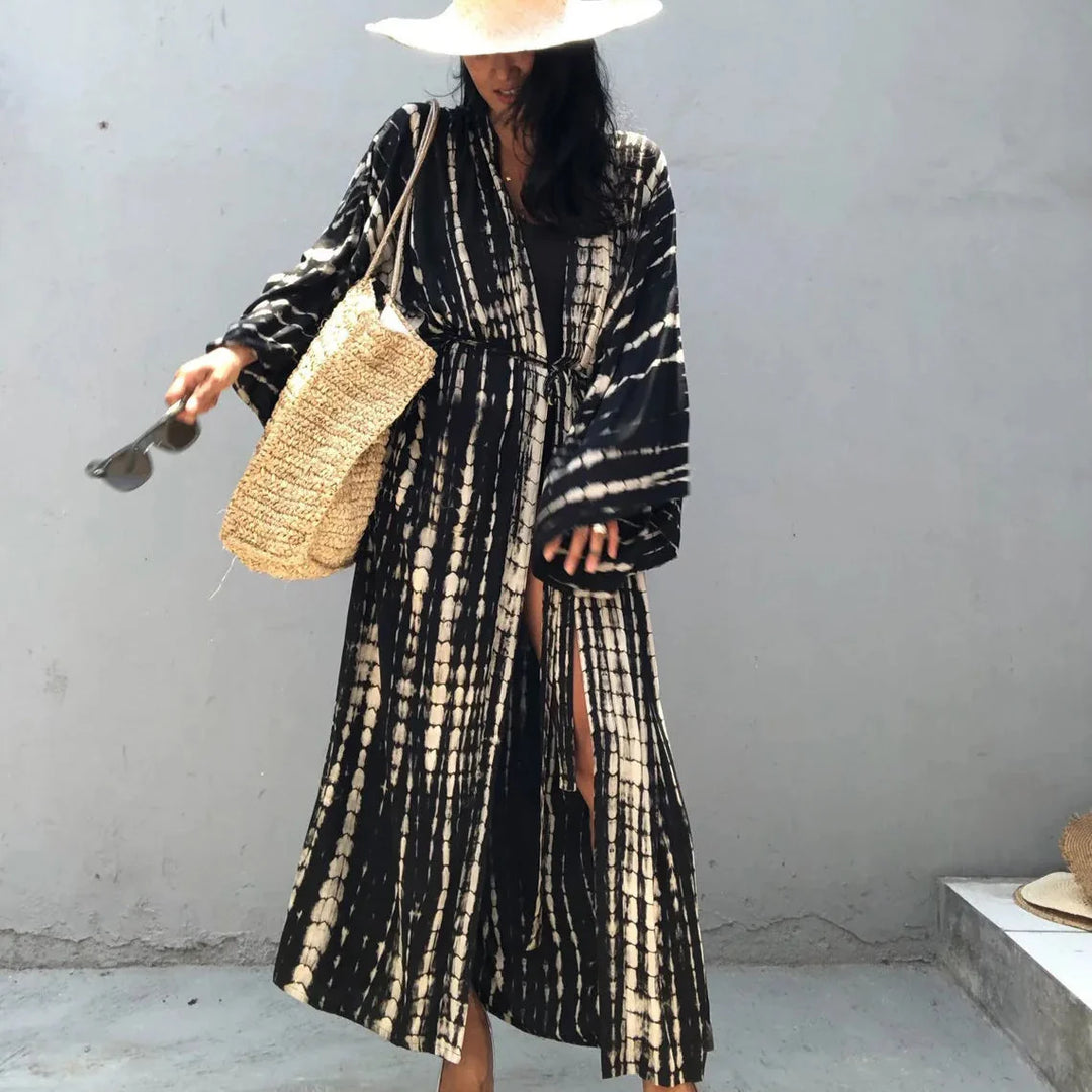 Kimono da spiaggia Tie Dye