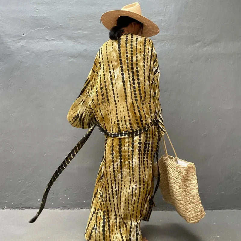 Kimono da spiaggia Tie Dye