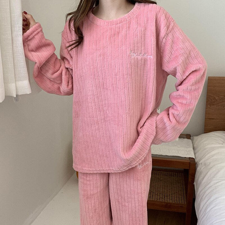 Set abbigliamento casa in pile