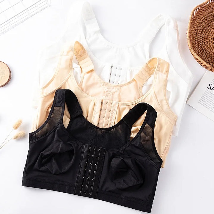 Reggiseno non imbottito con chiusura anteriore