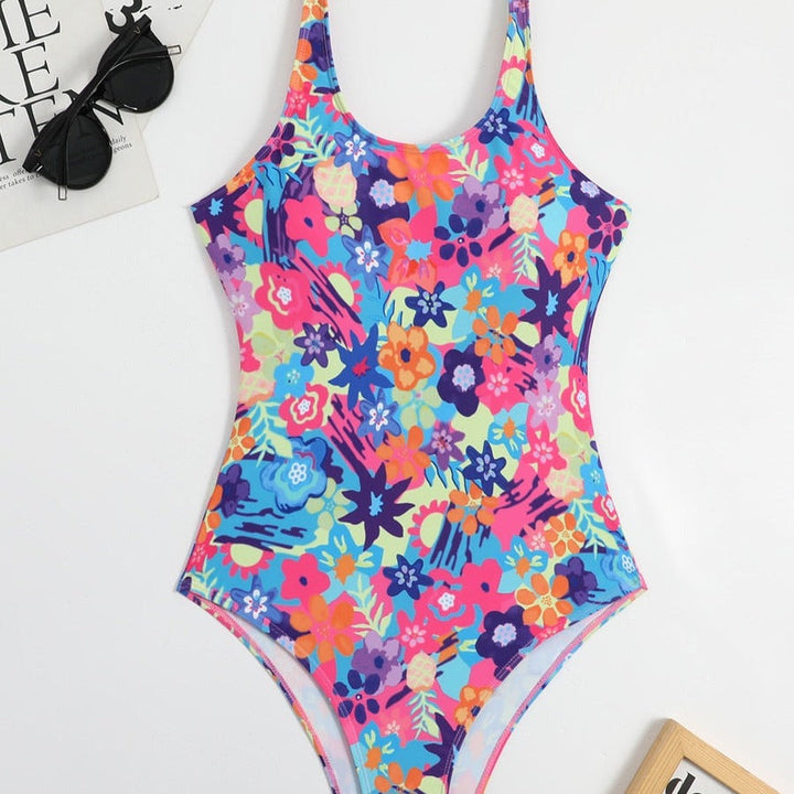 Costume da bagno intero colorato