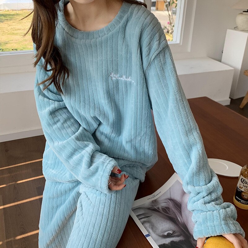 Set abbigliamento casa in pile