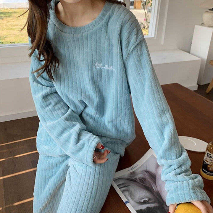 Set abbigliamento casa in pile