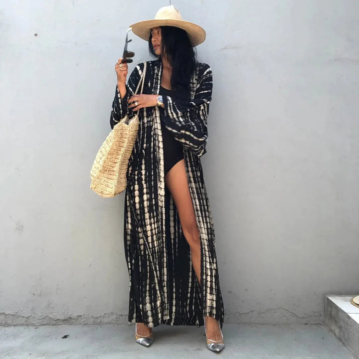 Kimono da spiaggia Tie Dye
