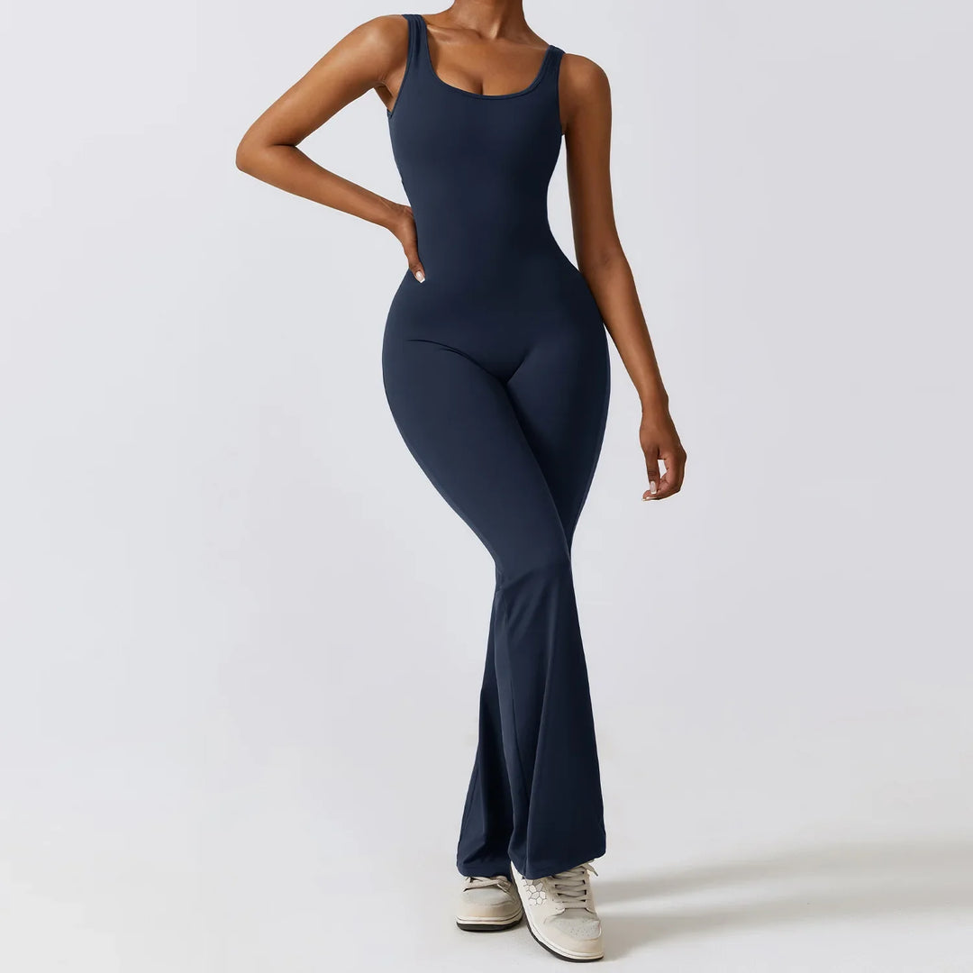 Tuta sportiva con effetto push-up