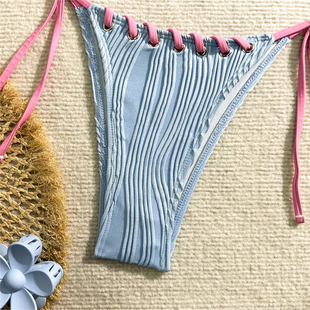 Costume da bagno 2 pezzi stile boho