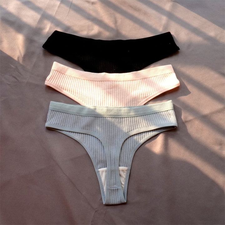 3-pack di mutandine in cotone