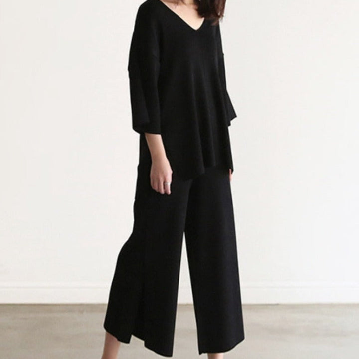 Completo abbigliamento casa morbido con cut-out