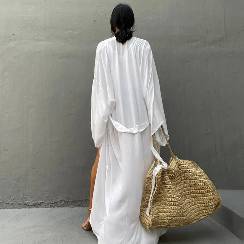 Kimono leggero con laccetti