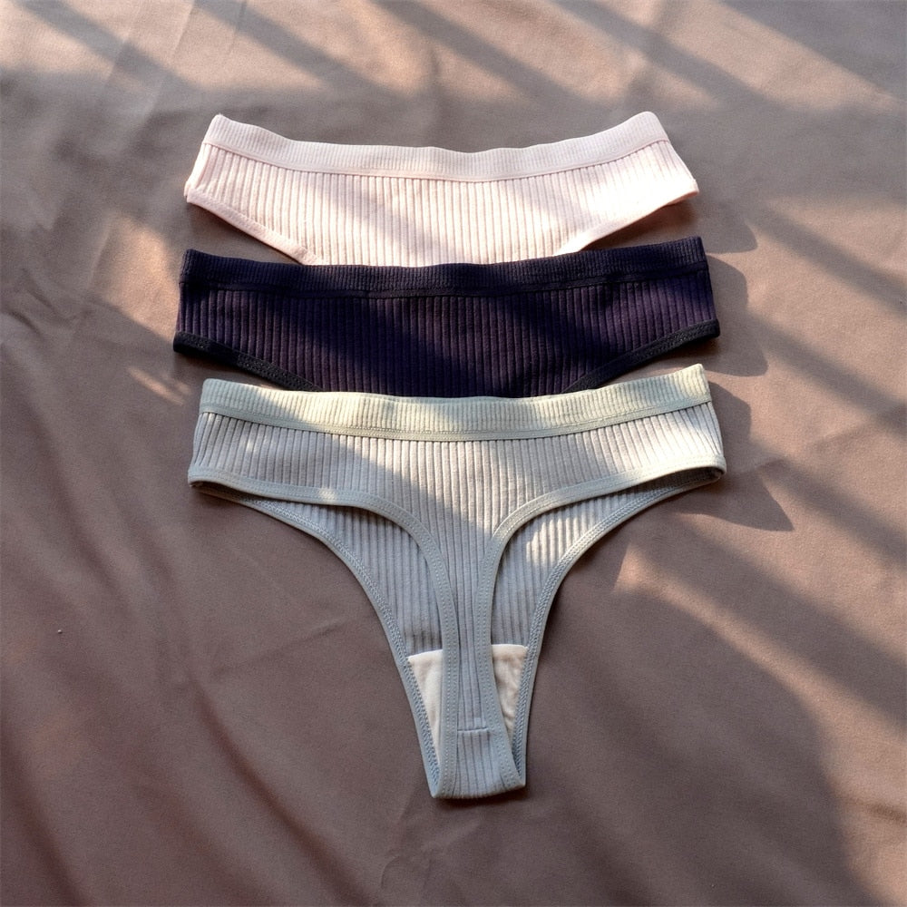 3-pack di mutandine in cotone