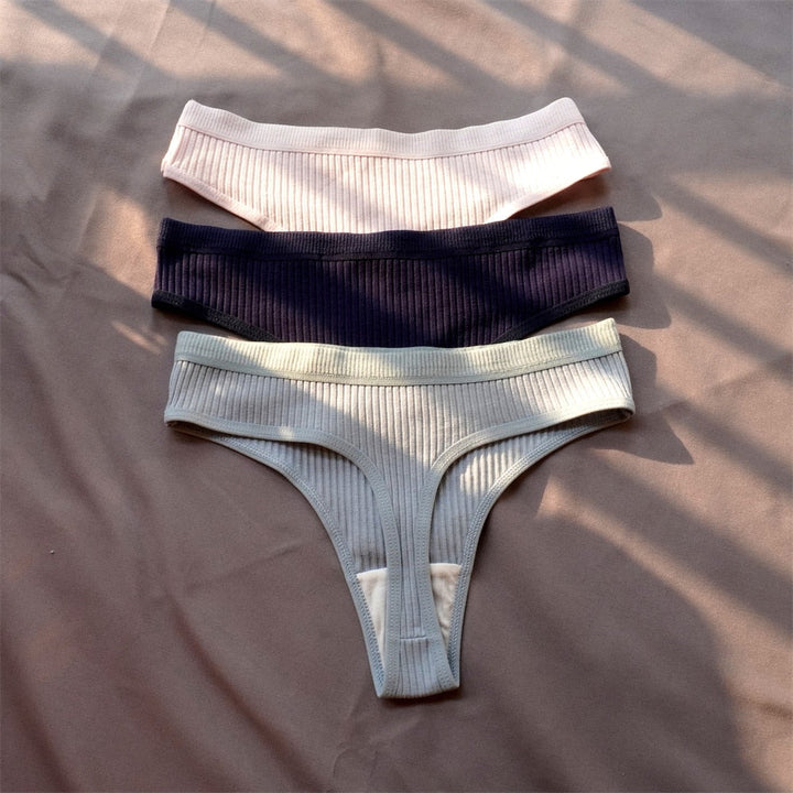 3-pack di mutandine in cotone