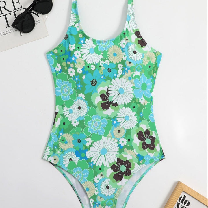 Costume da bagno intero colorato