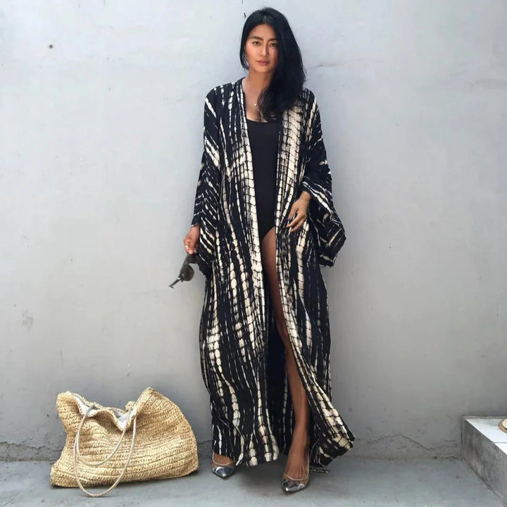Kimono da spiaggia Tie Dye