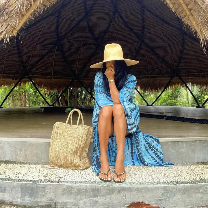 Kimono da spiaggia Tie Dye