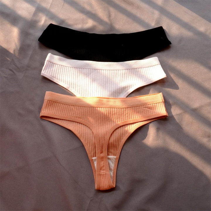 3-pack di mutandine in cotone