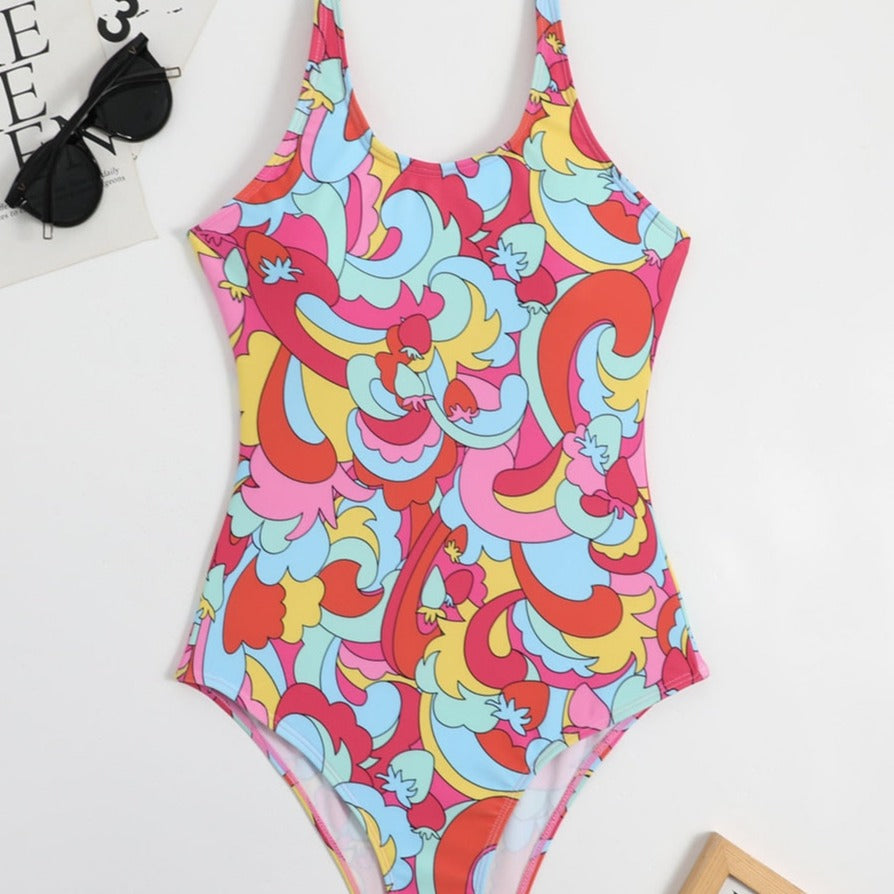 Costume da bagno intero colorato