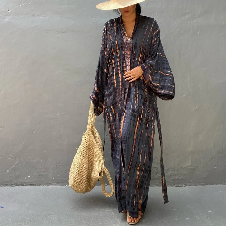 Kimono da spiaggia Tie Dye
