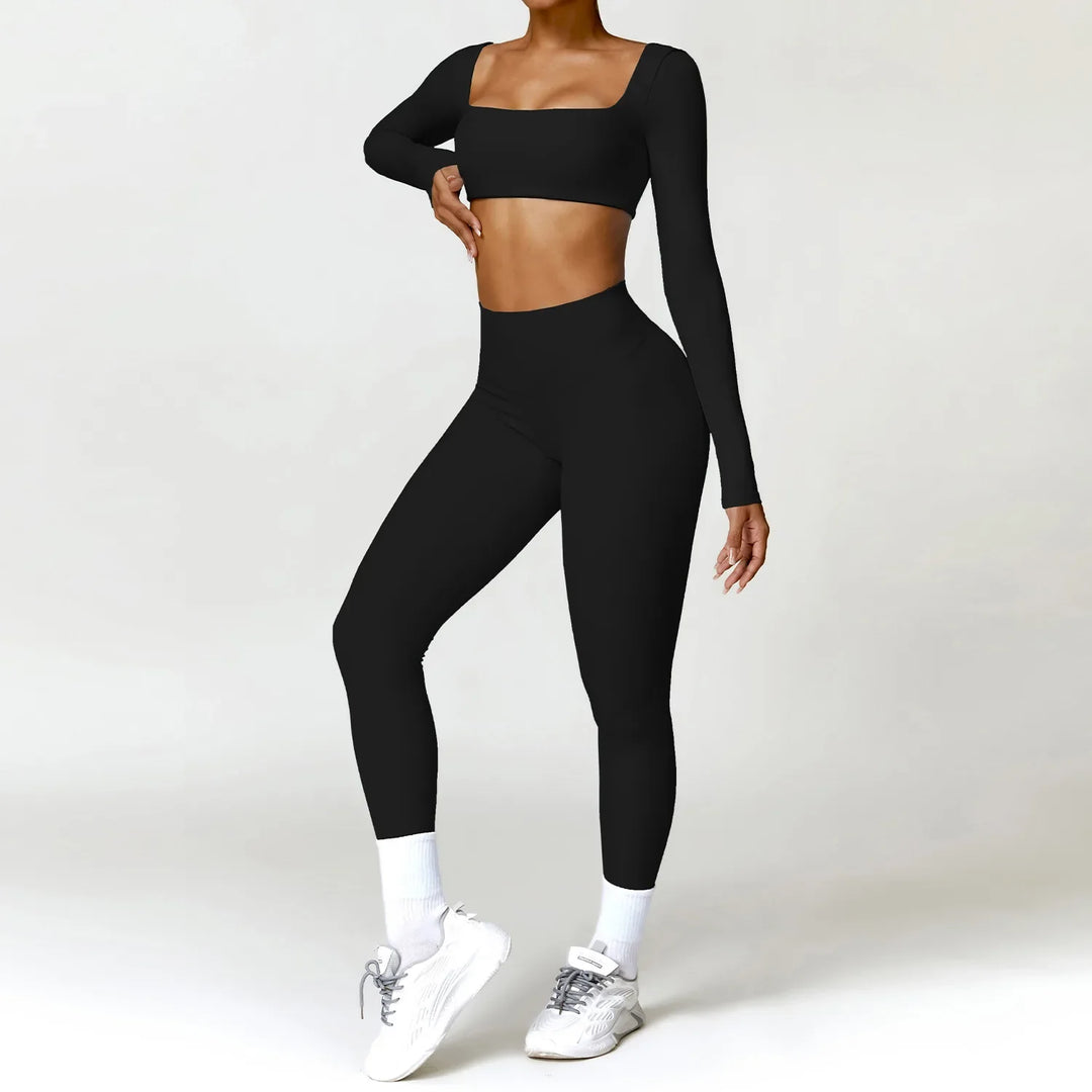 Completo sportivo con manica lunga