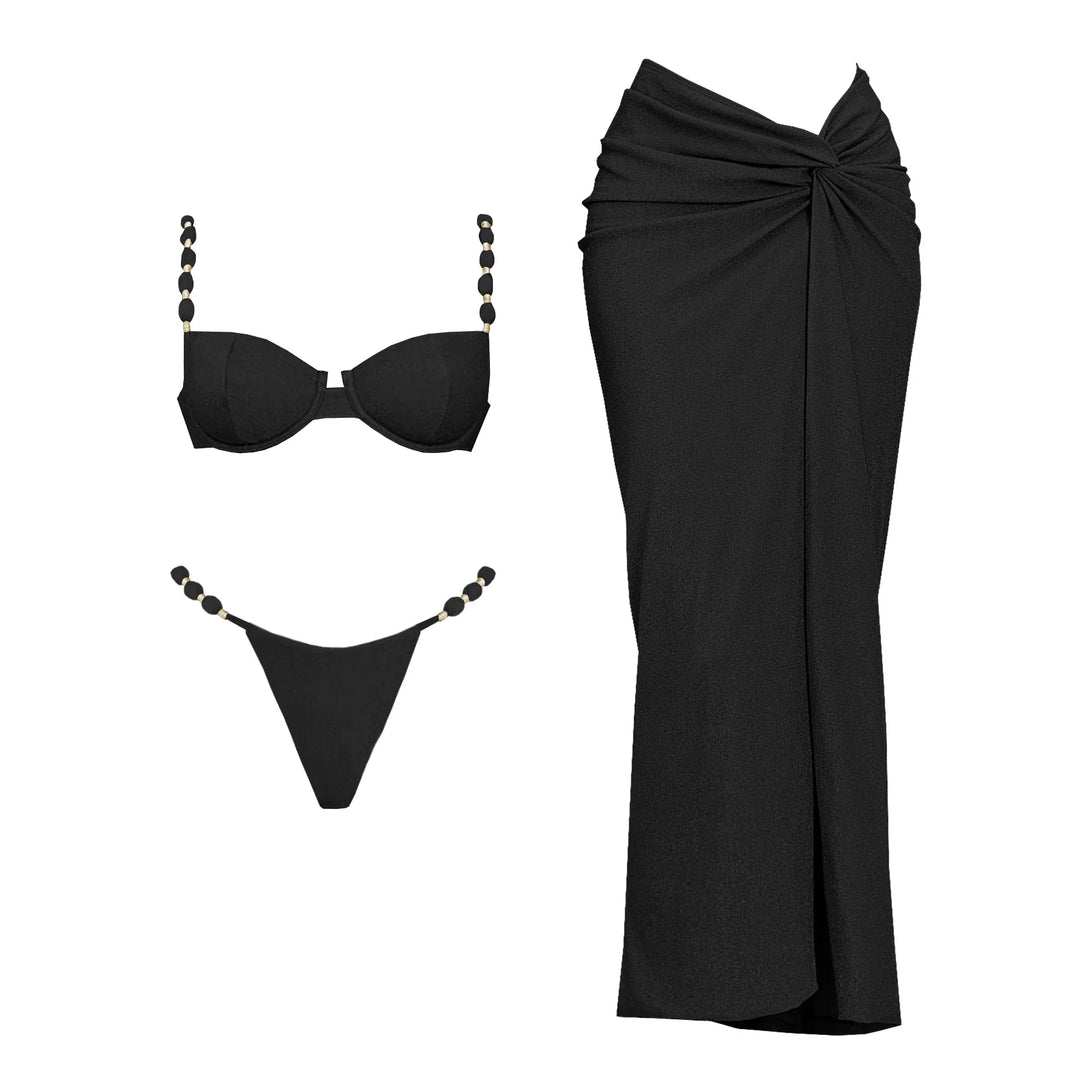 Set da spiaggia con bikini