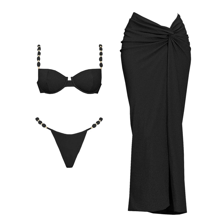 Set da spiaggia con bikini