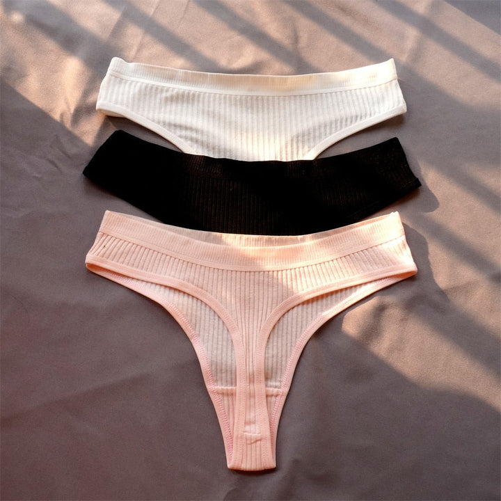 3-pack di mutandine in cotone