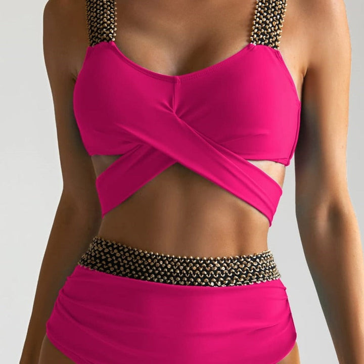 Costume da bagno 2 pezzi vita alta