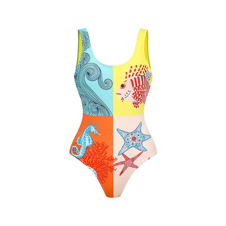 Costume da bagno intero con stampa